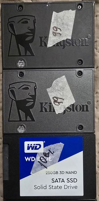 Ссд, ssd 240/250/480