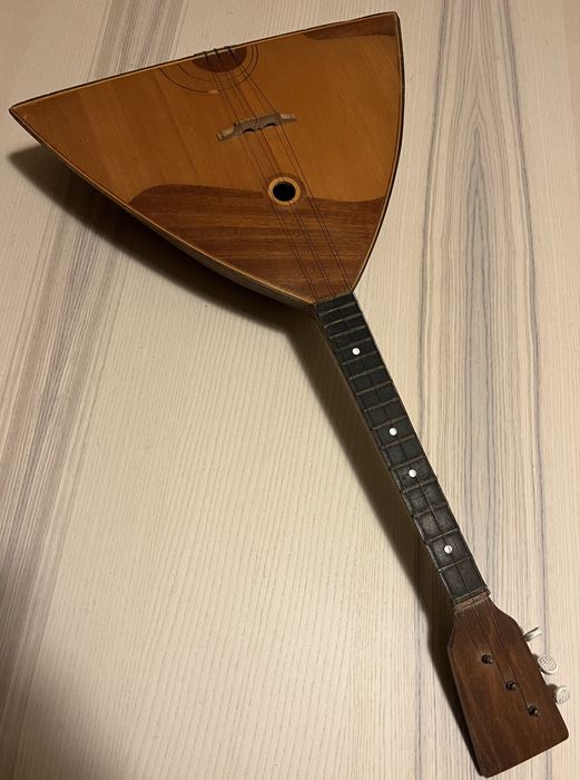 Balalaika Russa Vintage - Design Retro "Era Espacial" / Sputnik