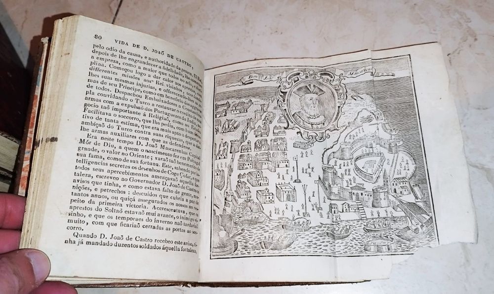 Vida De D. João De Castro Quarto Viso rei Da India 1852
Obra mantendo