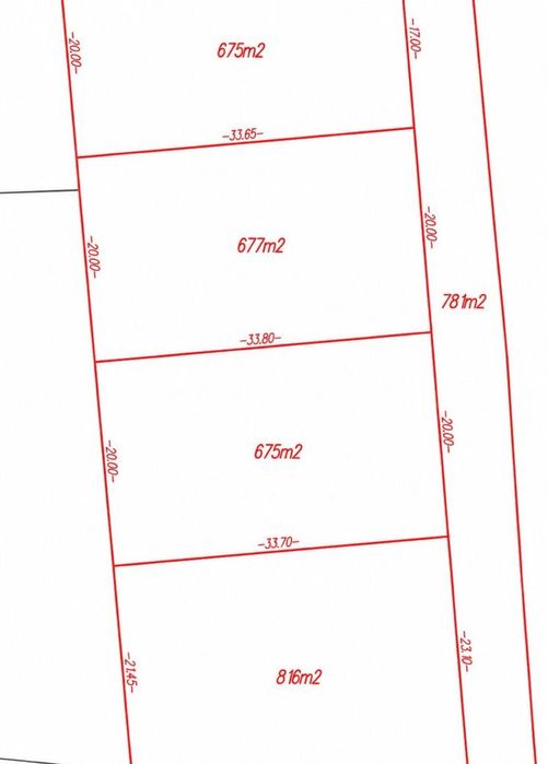 Na sprzedaż działka 675 m² – Żółwino | WZ na 2 domki  | Ogrodzona