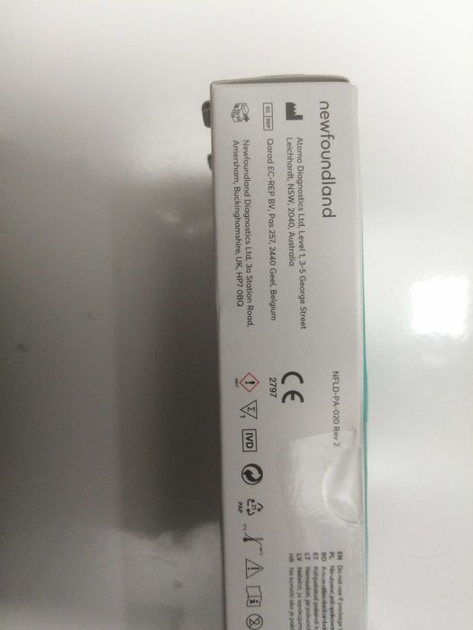 HIV Test domowy 3w1, Newfoundland