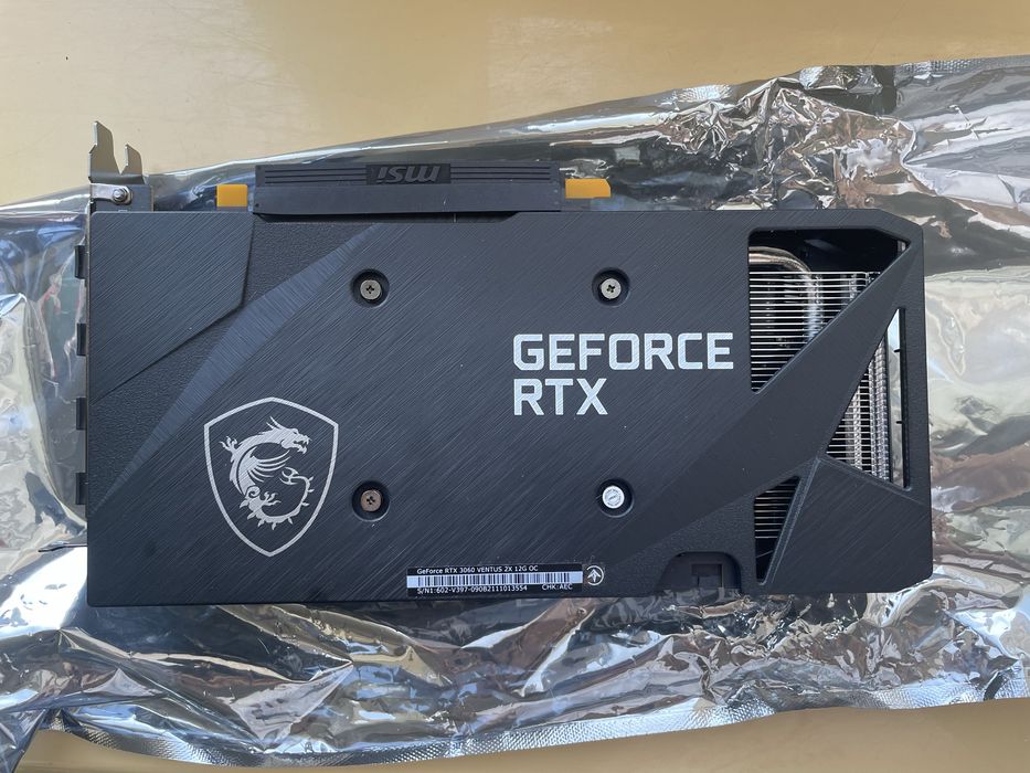 Відеокарта Msi RTX 3060 12gb 2x ventus
