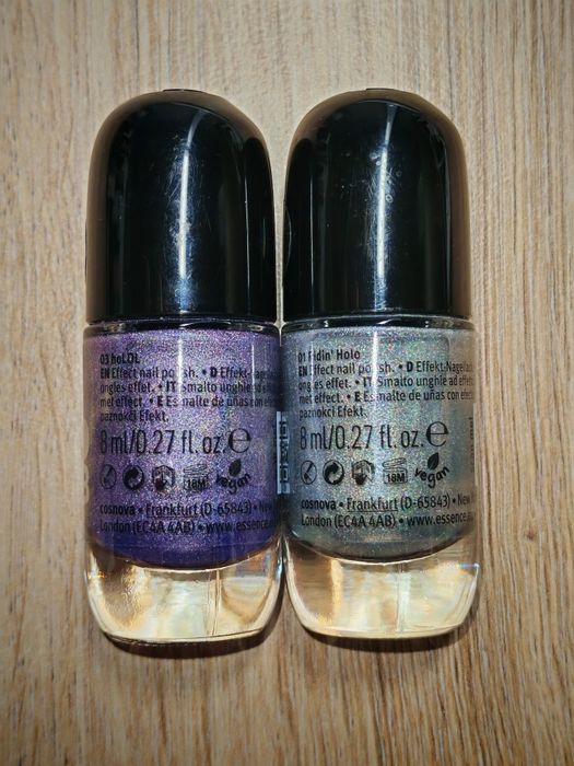 Zestaw 2 x lakier holograficzny HoloBomb Essence