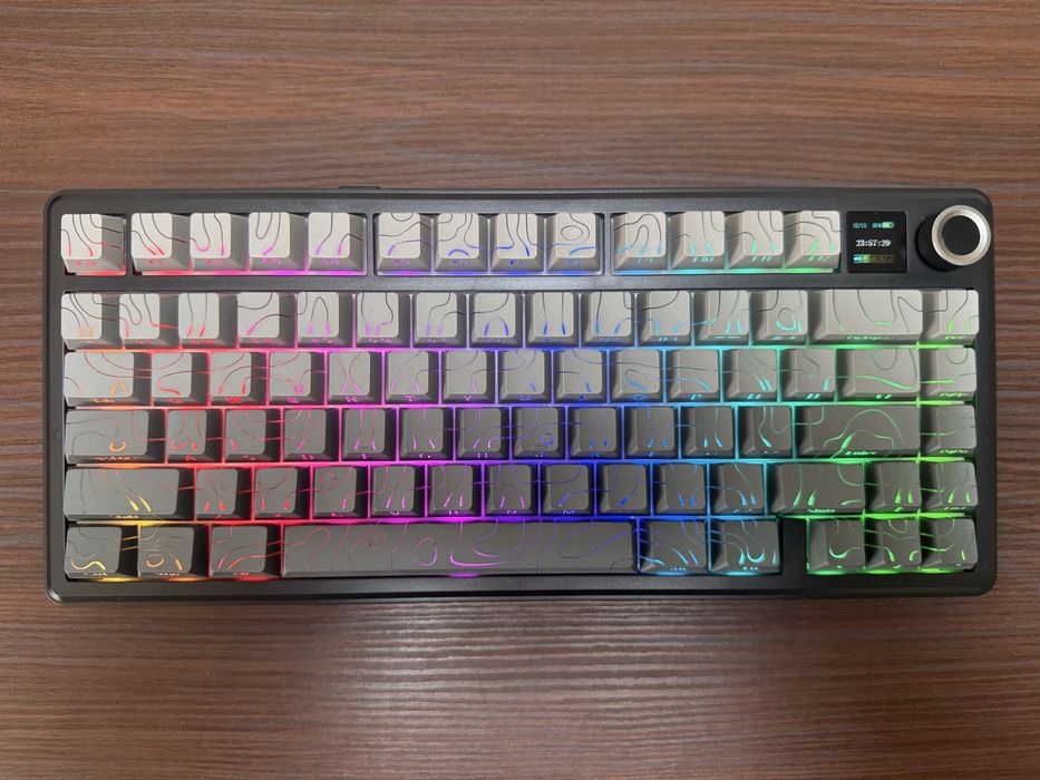 Механічна клавіатура Aula f75 Max(з дисплеєм)