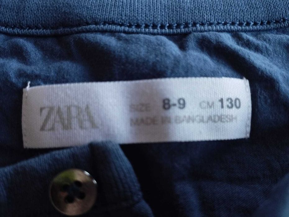 T-shirt m/manga T.8/9 da Zara impecável