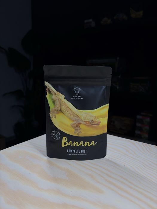 Pokarm dla gekonów Gecko nutrition 50g banan