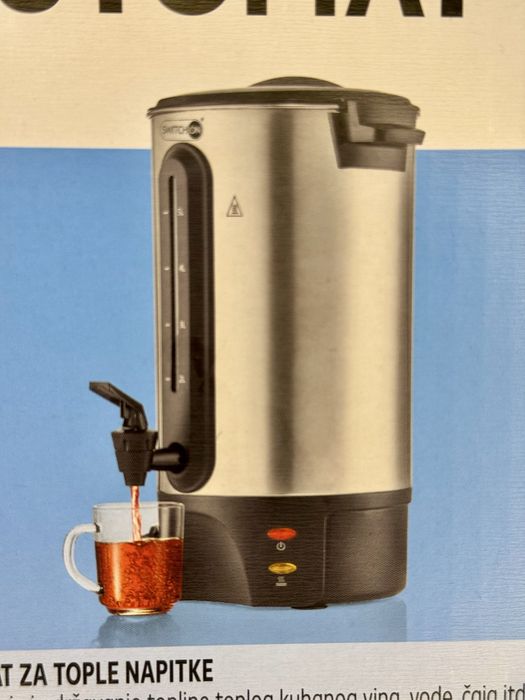 Warnik do napojów, wody 5,5L | 1300W | stal nierdzewna | NOWY