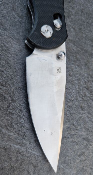 Nóż składany Ganzo G753-BK G10 (Stal 440C, Axis-Lock