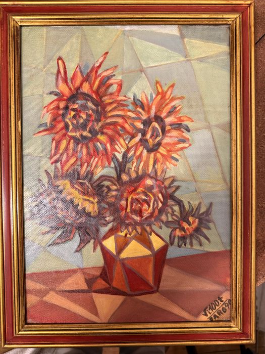 Quadro Original Girassois