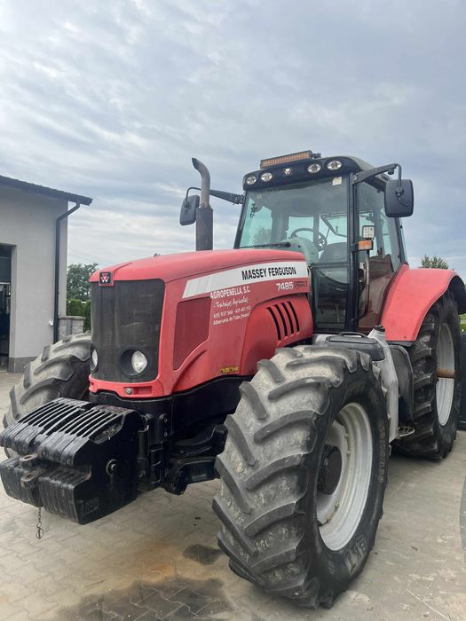 Ciągnik Massey Ferguson 7485 z  2007 roku, 55 KM/H, świeżo sprowadzony