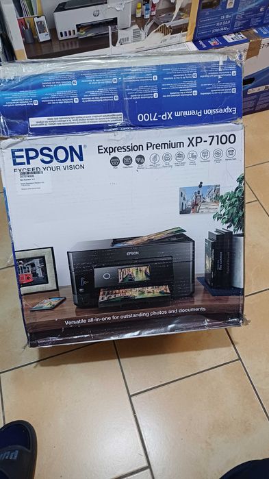 EPSON XP-7100 Urządzenie Drukarka 3w1 WiFi Dupleks ADF druk na płytach
