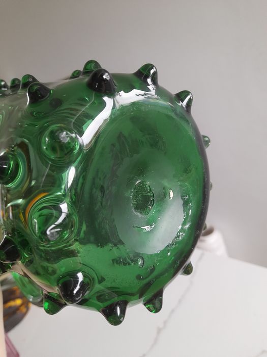 Dzbanek szklany Empoli , retro 25cm