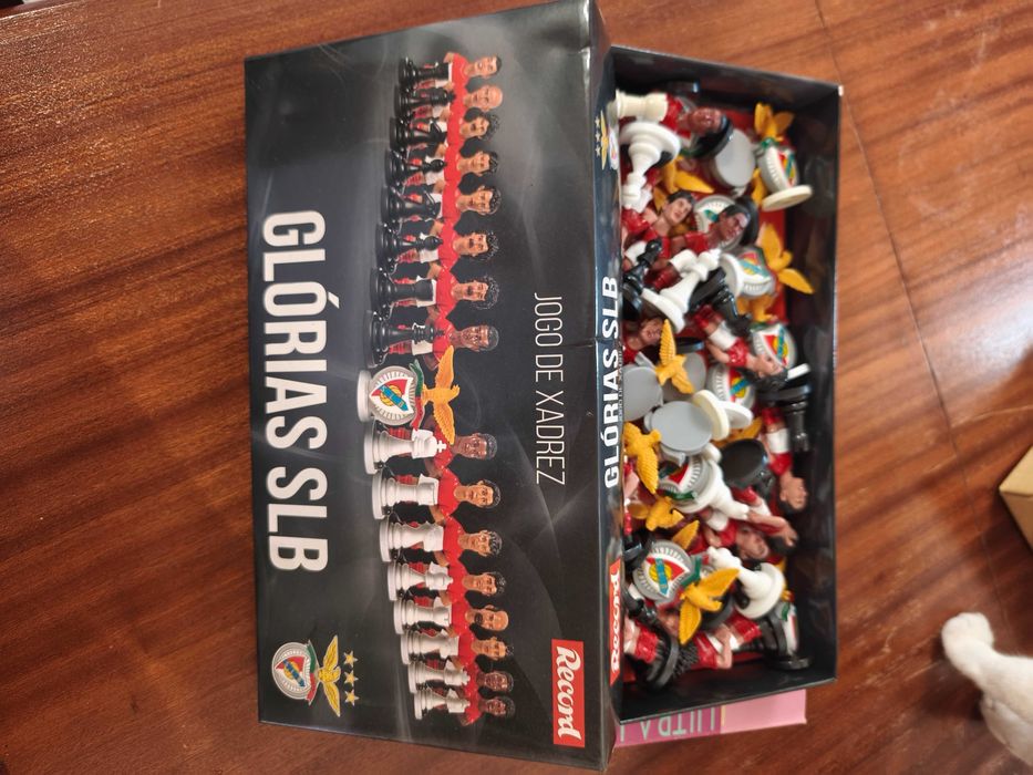 Jogo de Xadrez Glórias SLB