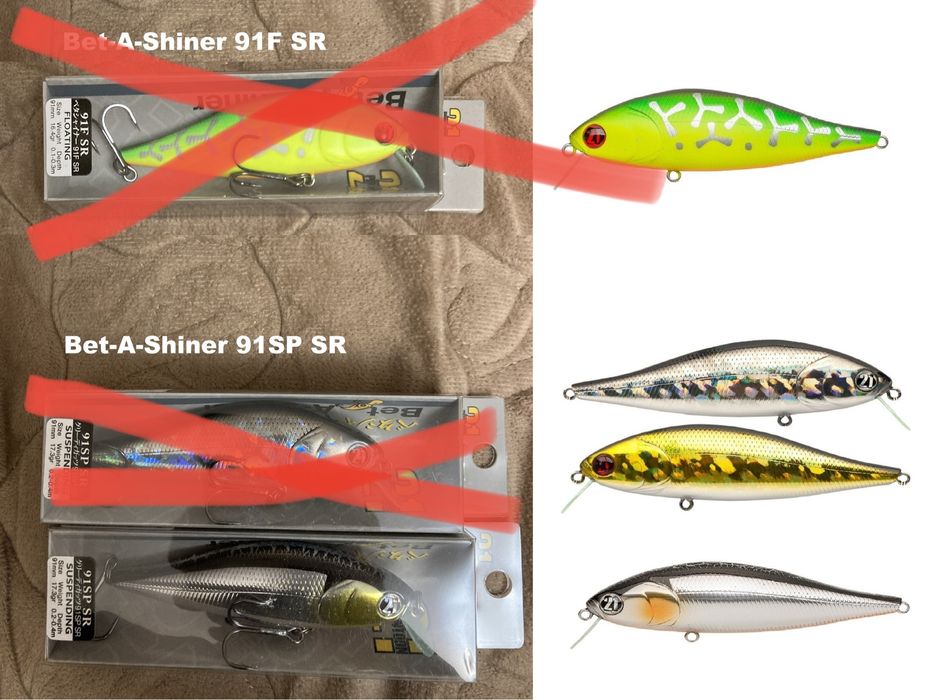 Pontoon21 Bet-a-Shad Bet-a-Shiner