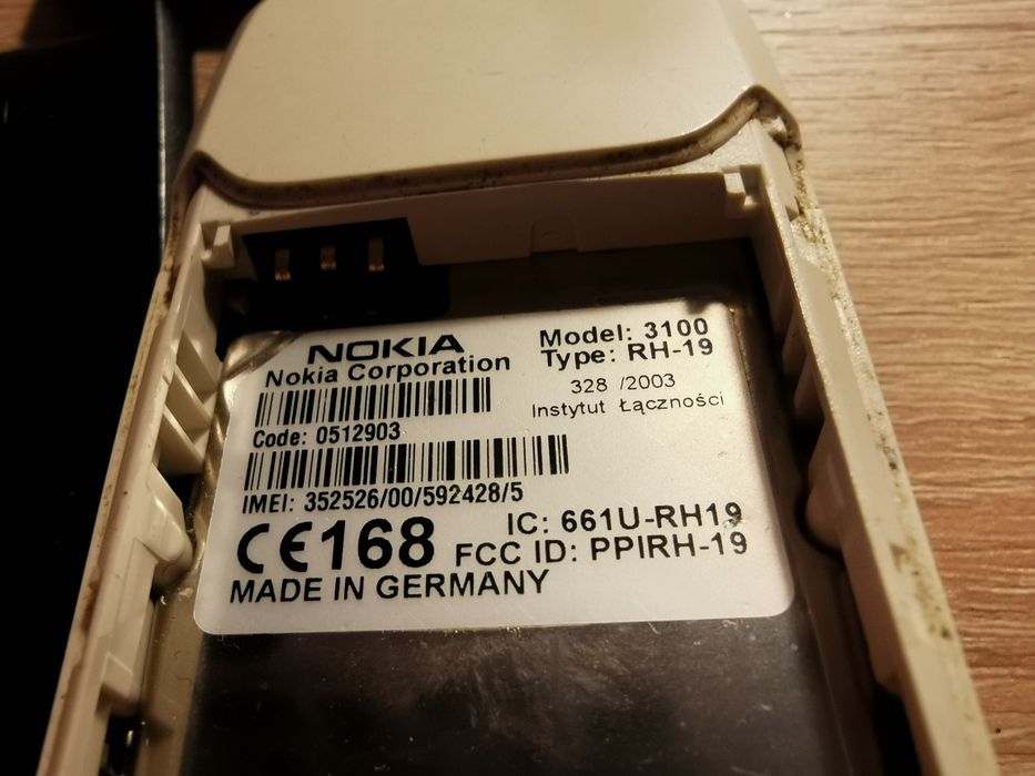 Telefon Nokia 3100, sprawna, części