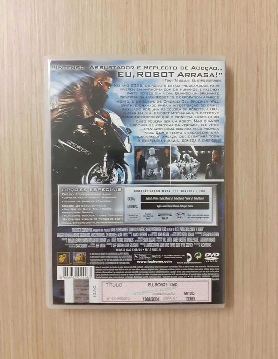 Eu, Robot (Edição Colecionador 2 Discos) - DVD