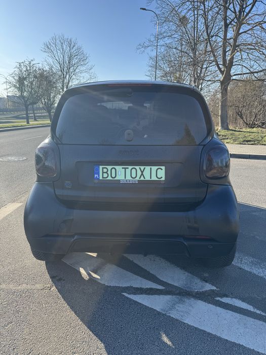 SMART EQ brabus elektryk matowy zamiana