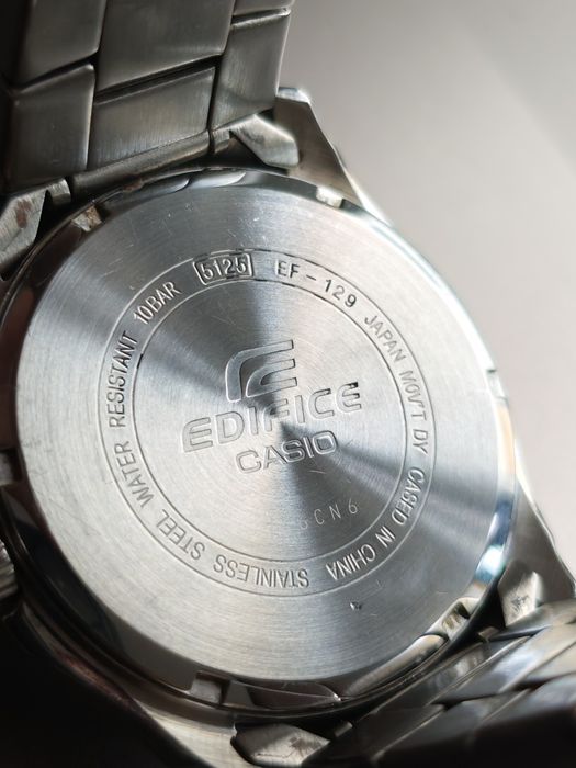 Relógio Casio Edifice EF-129 preto