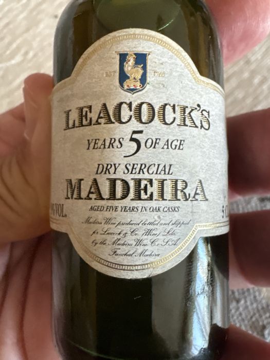 Mini garrafa licor Madeira