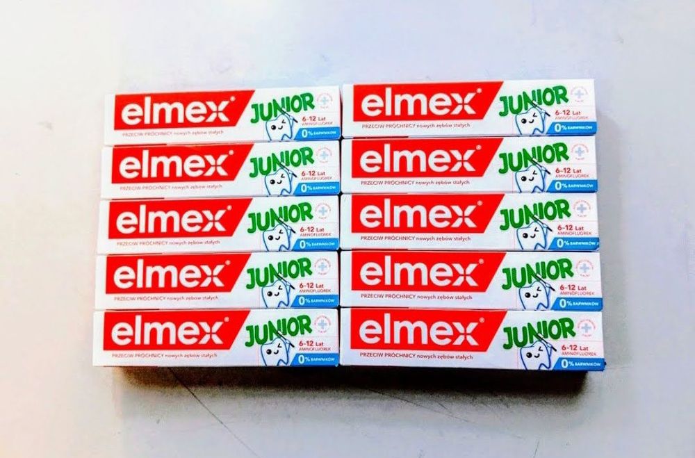 Elmex Junior pasta do zębów 75 ml 10 szt.