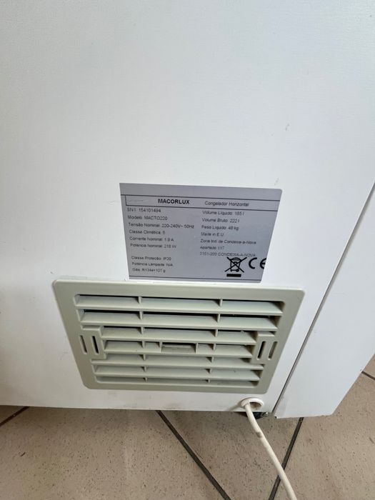 Arca Congeladora  Macorlux