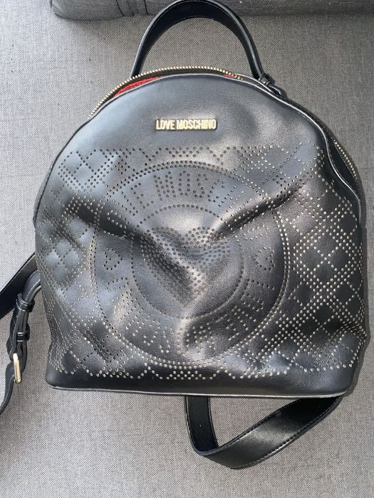 Plecaczek love moschino czarny