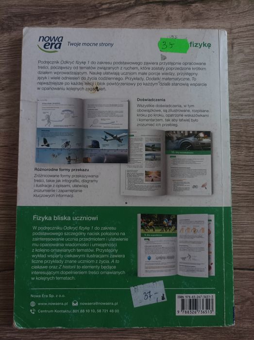 Odkryć fizykę klasa 1