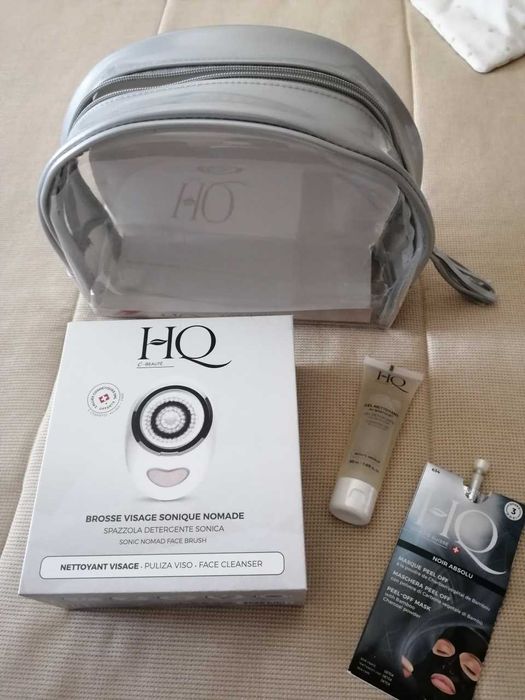 HQ Escova Sonic + HQ Máscara Peel Off + HQ Gel de Limpeza