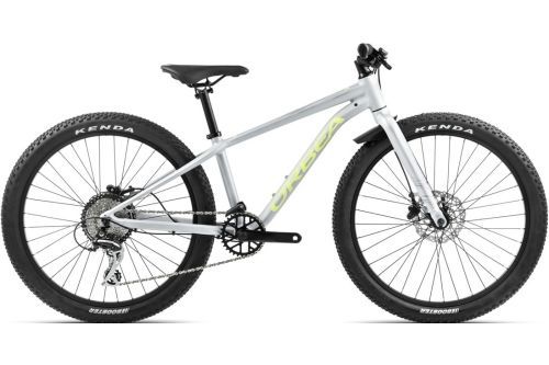 Rower dziecięcy Orbea MX 24 TEAM DISC Silver - Lime