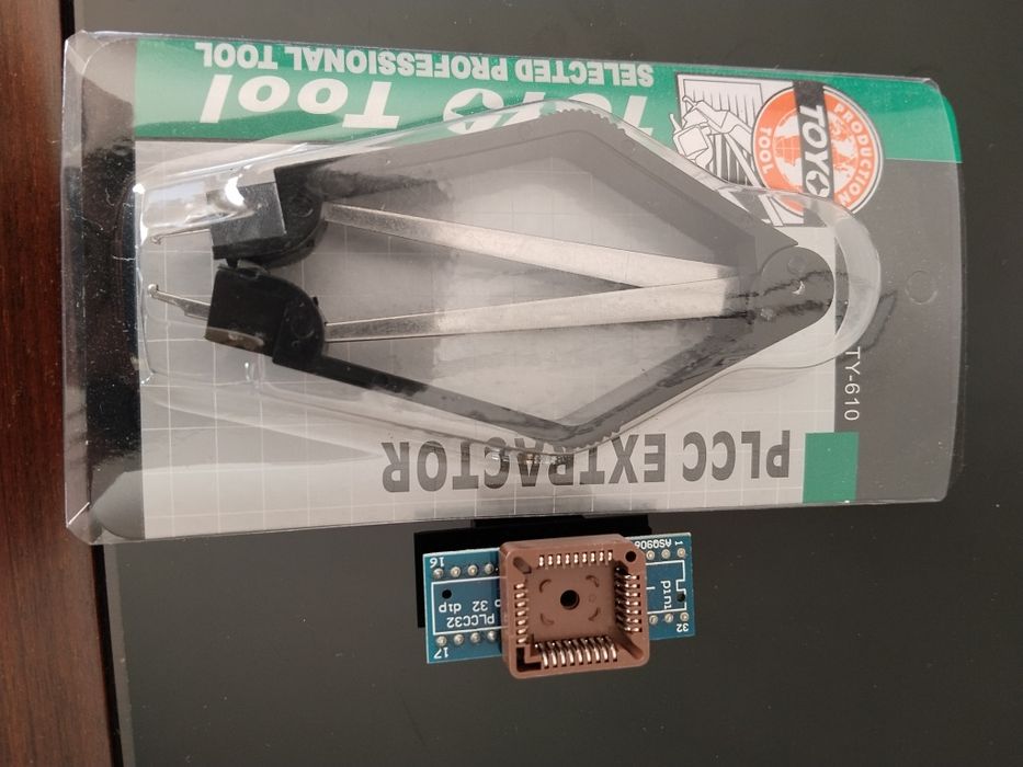 Pinça extratora + socket plcc32436459432743413760