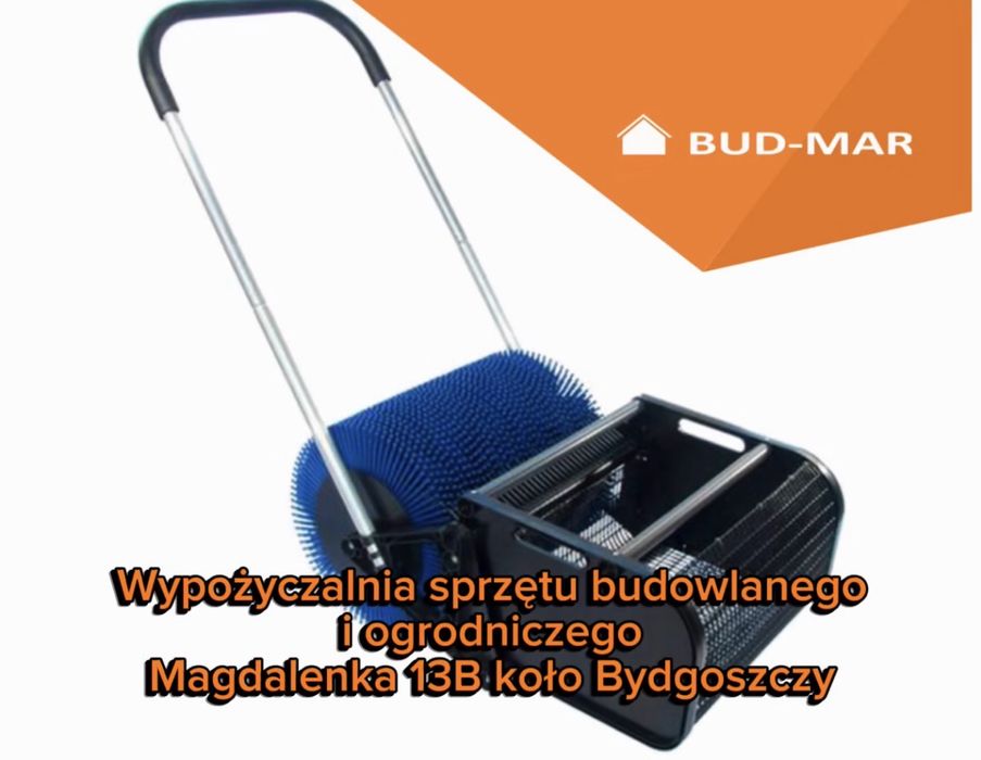Wynajme Zbieracz do wykorków aerator trawników niwelator piaskarka