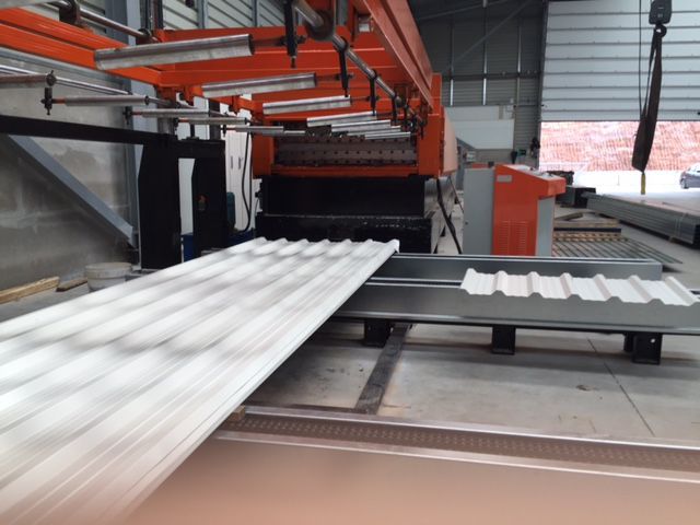 Chapa Perfilada lacada