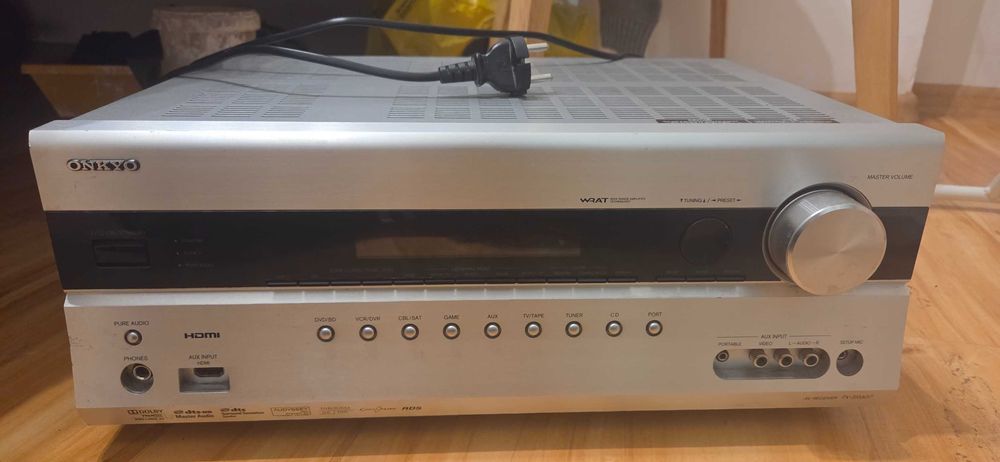 Amplituner Onkyo TX-SR607 | 7.2 | 140W/kanał | Potężne Kino Domowe