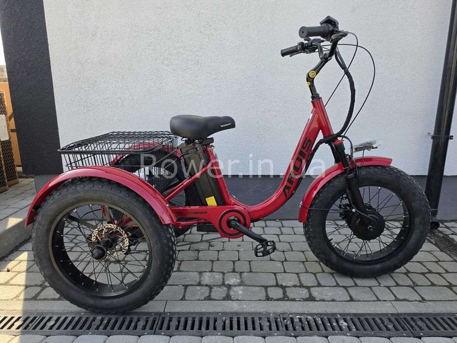 Електровелосипед триколісний Ardis 20 CTB ST "Charge" Червоний