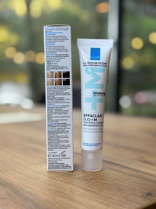 La Roche-Posay Effaclar Duo+M крем-гель проти недосконалостей 40 мл