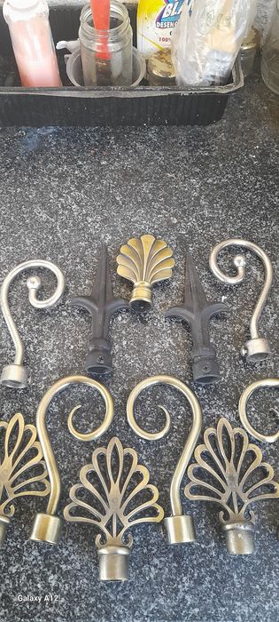 Apliques para portões ou portas em Latão e ferro