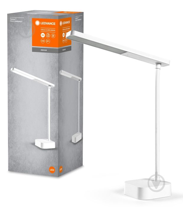 Настольная лампа с аккумулятором Ledvance Panan Fold USB 5 Вт Гарантия