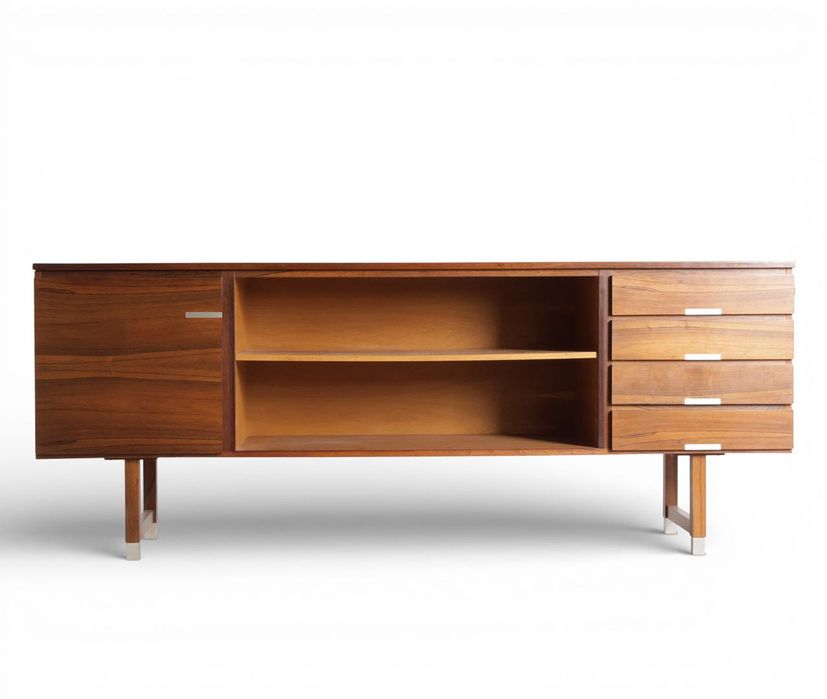 Duński sideboard | komoda  teak, lata 60., Eigil Petersens Møbelfabrik, mid century