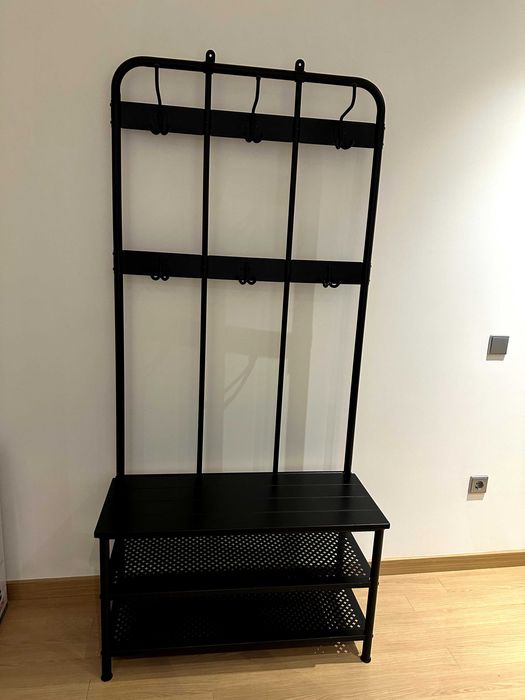 Cabide + banco NIPASEN IKEA — impecável