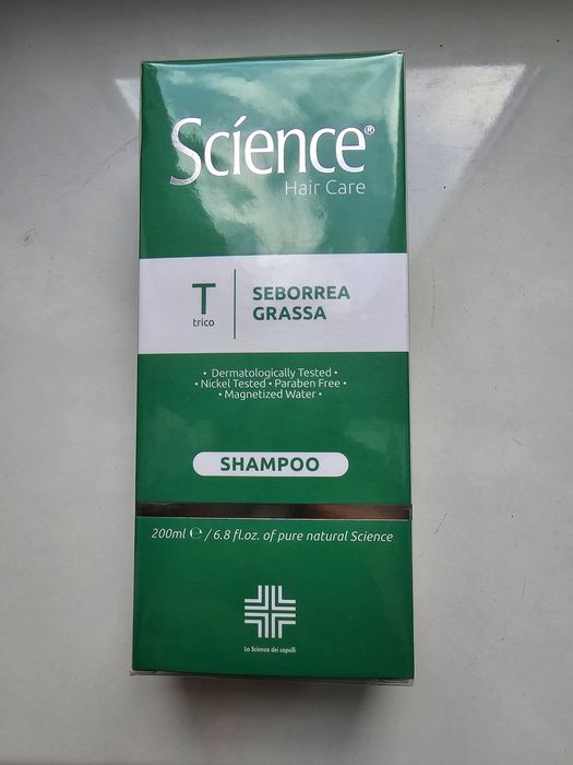 Szampon Science przeciw łojotokowi tłustemu, oryginalne zapakowany
