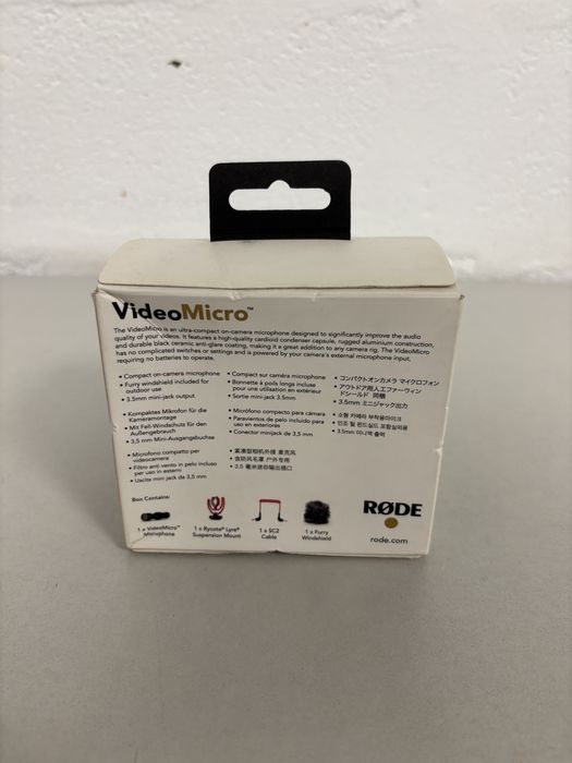 RODE VideoMicro Compact On-Camera Microphone