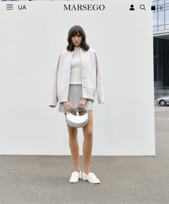 Бомбер penelope беж Marsego