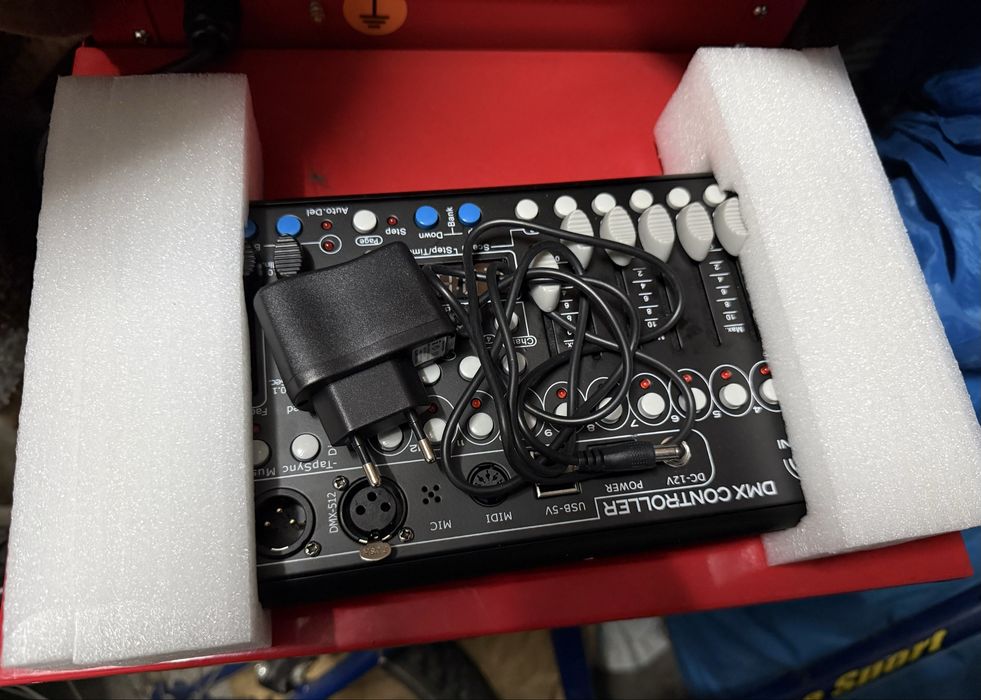 Ibiza LC192DMX‑MINI Controlador Dmx 192 Canais Compacto