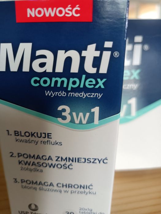 Nowość -Manti complex3w1 (3opakowania x 20 tabletek)