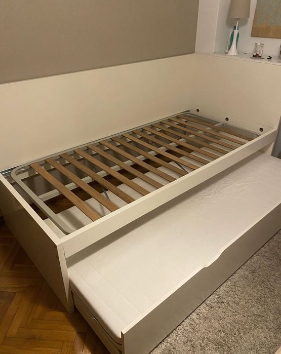 Cama individual com gavetão