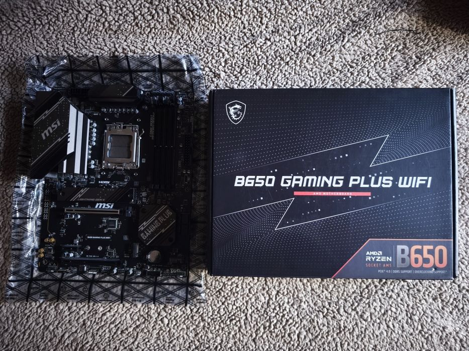 Motherboard MSI B650 Gaming Plus WiFi (Socket AM5 / DDR5) – Como Nova