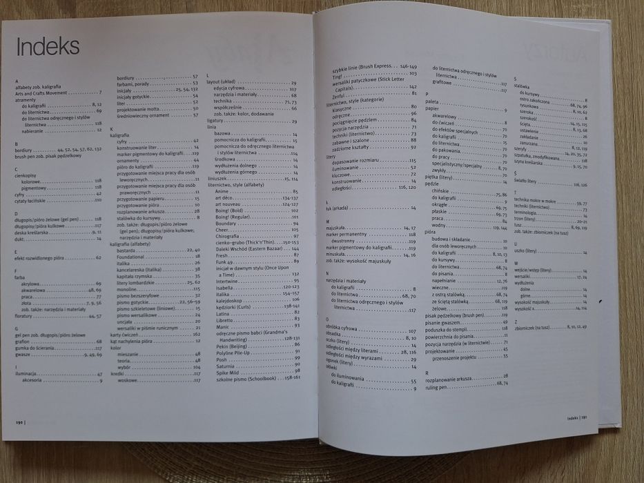 Sztuka rysowania Kaligrafia