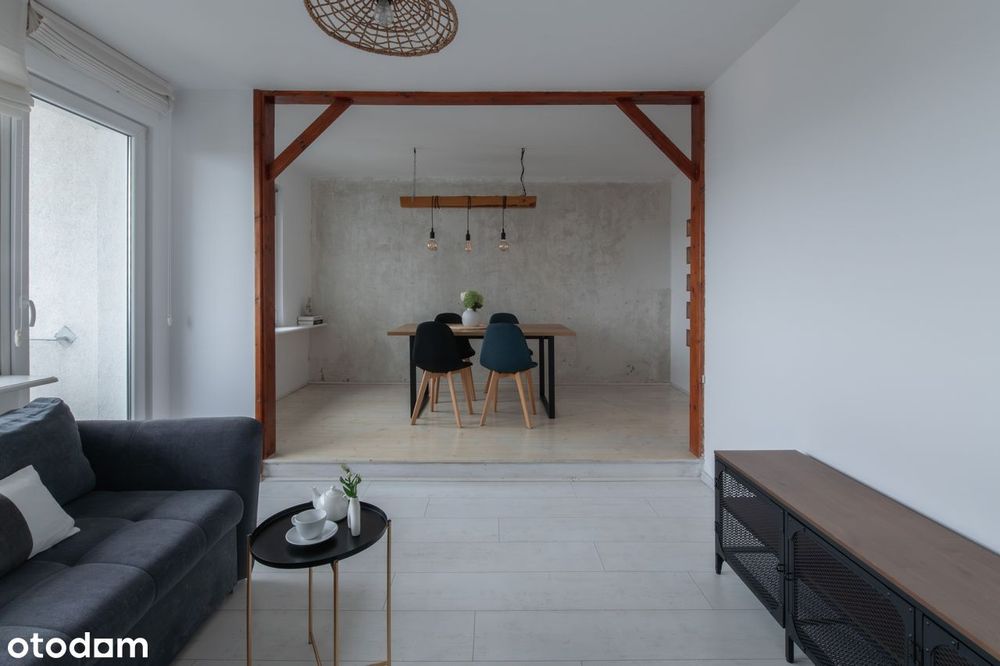 3 pokoje w centrum Torunia | loggia | Młodzieżowa