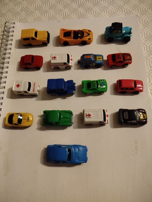 Colecção de carros em miniatura