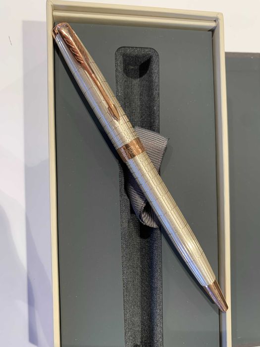 Długopis PARKER Sonnet Premium Cisele Silver PGT